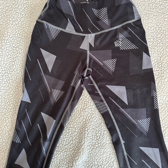 Jed North leggings black geometric pattern - Picture 3 of 4
